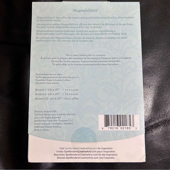 Spellbinders Shapeabilities FOLIAGE FLOURISH 3 pcs - Picture 2 of 5